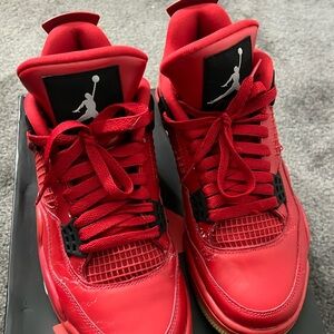 Wmns Red Air Jordan 4